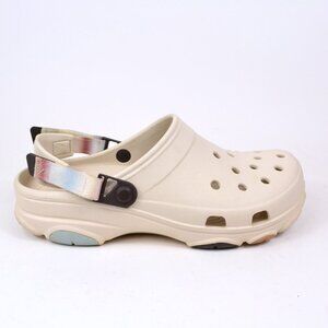 Crocs Duet Max II  Men's Size 11 Cream Comfort Gardening Clogs